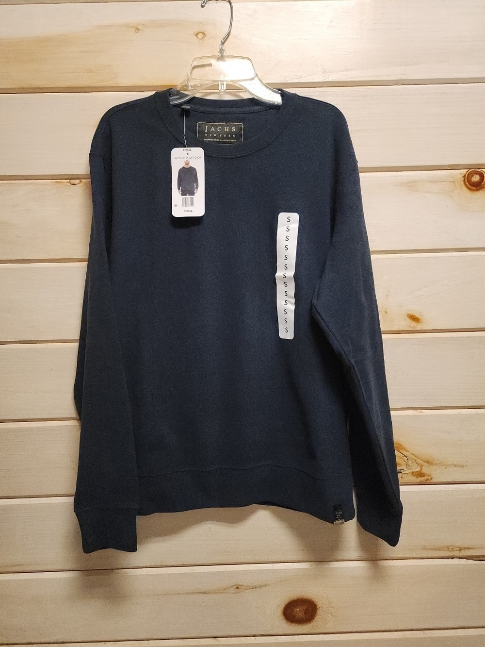 Jachs Men’s Dark Navy Crewneck Pullover
